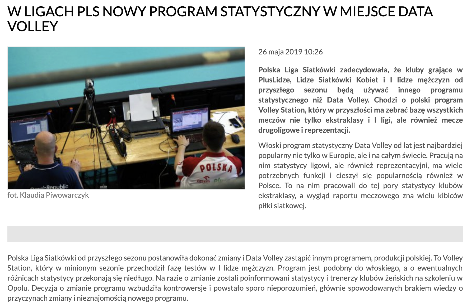 Nowy program dla statystyków?